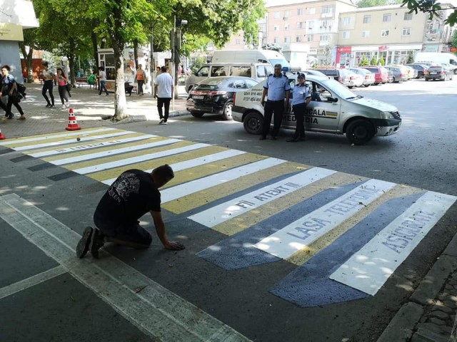 Prima TRECERE DE PIETONI 3D de pe litoral!