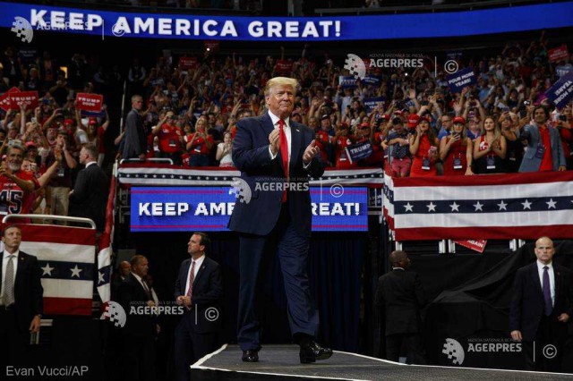 Donald Trump şi-a lansat campania pentru 2020