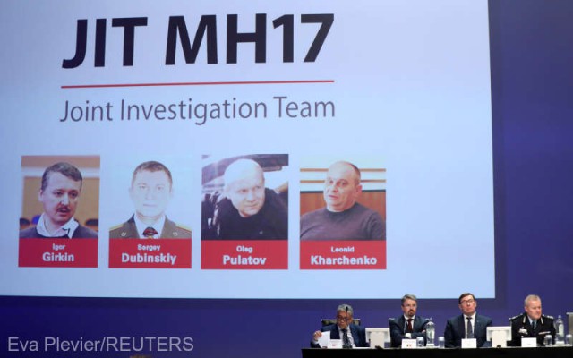 Doborârea zborului MH17: anchetatorii au dezvăluit numele a patru suspecţi