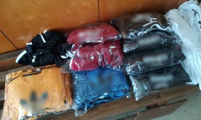 Bunuri contrafăcute, confiscate de polițiști la Vama Veche