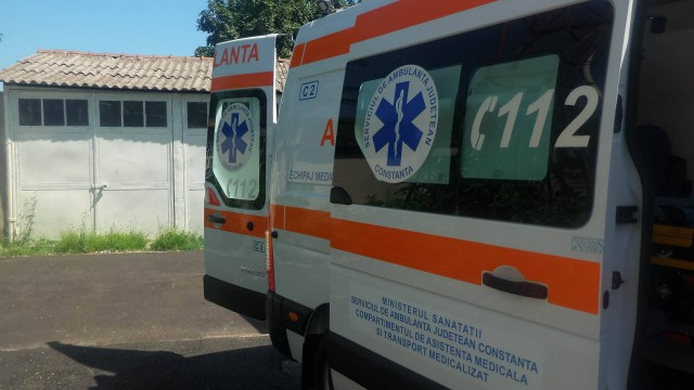 Accident rutier pe strada Medeea