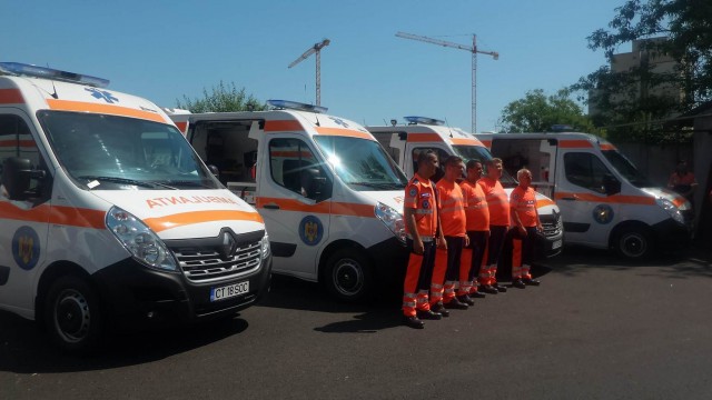 Cinci ambulanțe noi în județul Constanța!