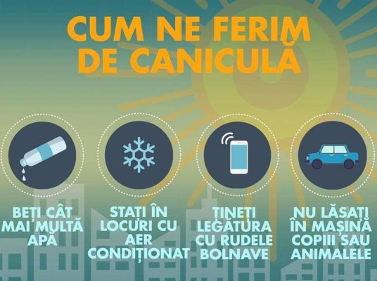 Specialiştii ISU Dobrogea şi medicii SMURD, sfaturi despre cum să suportaţi mai uşor canicula