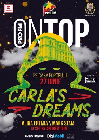 Carla’s Dreams, concert la înălțime