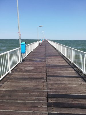 Lucrările la pasarela din Mamaia, FINALIZATE!