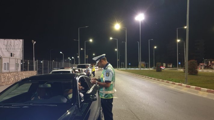 Șofer din Tulcea, depistat de polițiști RUPT de BEAT la volan pe o stradă din Constanța