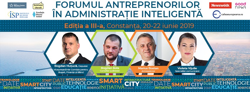 Eveniment unic la Constanţa: Forumul Antreprenorilor în Administrația Inteligentă