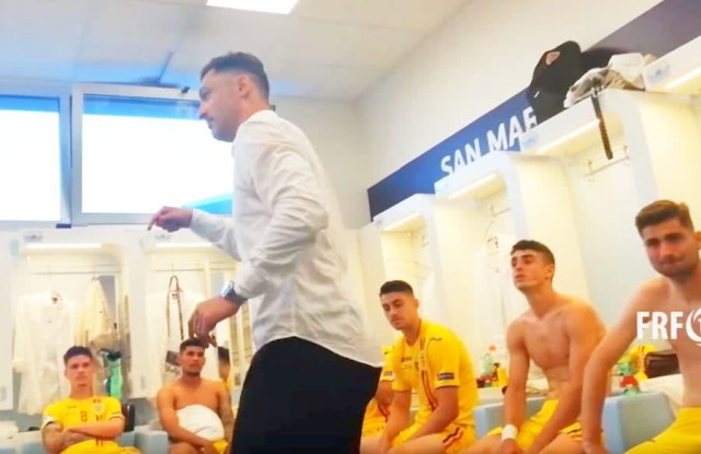 Mirel Rădoi, discurs fantastic în vestiar: „Trebuie să continuăm povestea! Mergem până la sfârșit!”