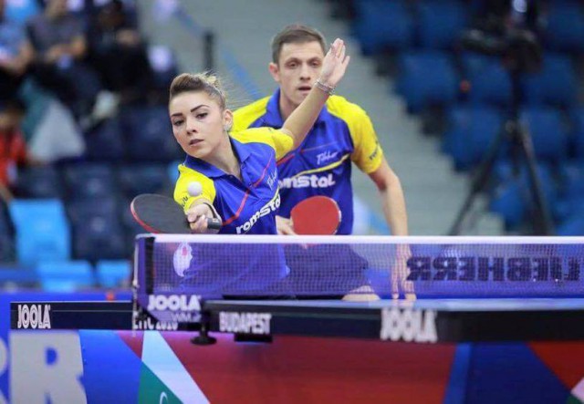 Jocurile Europene 2019: Ovidiu Ionescu şi Bernadette Szocs, în finala probei de dublu mixt la tenis de masă