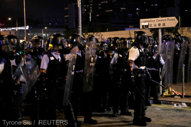 Hong Kong: SUA lansează un apel la calm manifestanţilor şi autorităţilor