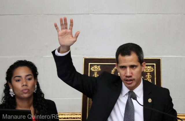 Liderul opoziţiei venezuelene, Juan Guaido, exclude pentru moment un nou dialog cu ''dictatura ucigaşă''
