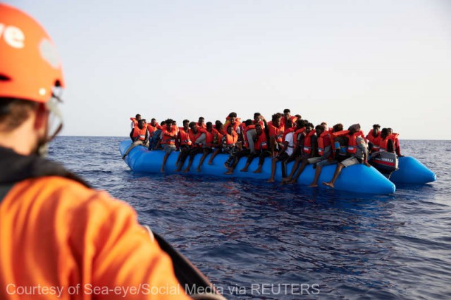 Migranţii de pe nava ONG-ului german Sea-Eye vor fi preluaţi de mai multe state ale Uniunii Europene