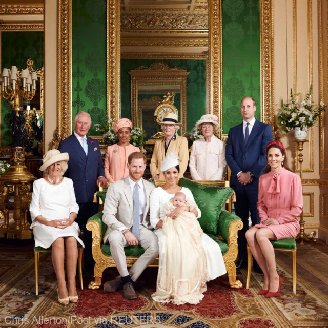 Marea Britanie: Prinţul Harry şi soţia sa Meghan şi-au creştinat fiul
