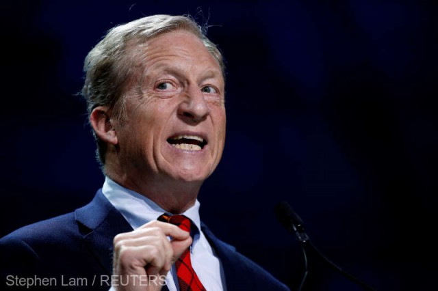 SUA: Miliardarul Tom Steyer, al 24-lea candidat democrat în cursa pentru Casa Albă