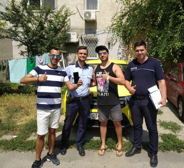 Polițiști ai Secției 5 Constanța, eroi pentru doi israelieni veniți la Neversea