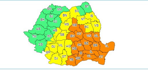COD PORTOCALIU de VIJELIE. Este vizată și Constanța!