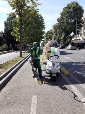 Persoanele asistate social, scoase la curățenie pe străzile din Constanța!