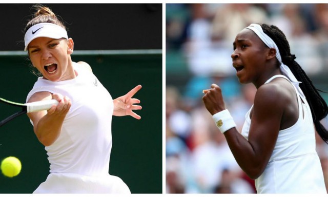 Simona Halep s-a calificat în sferturi, după 6-3, 6-3 cu noua senzație a tenisului, Cori Gauff