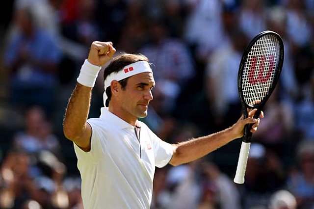 Roger Federer, la a 350-a victorie într-un turneu de Mare Şlem