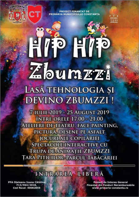 Hip Hip Zbumzzi. Lasă tehnologia și devino ZBUMZZI!“