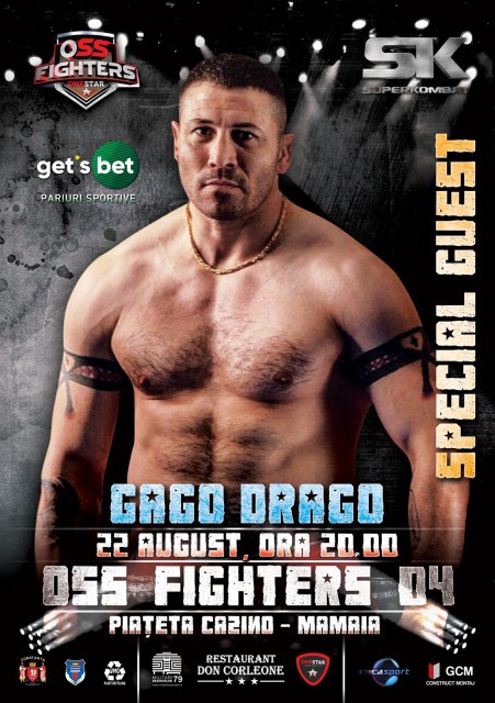 Invazie de Vedete la gala OSS FIGHTERS 04 din Mamaia, în parteneriat cu Superkombat Global