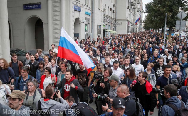 Rusia: 27 de candidaţi au fost excluşi din cursa pentru Parlamentul Moscovei