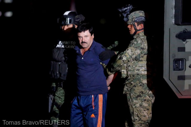 SUA: El Chapo, condamnat la închisoare pe viaţă