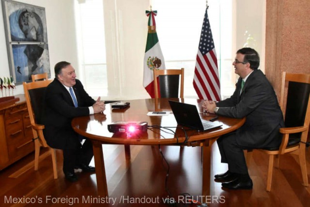 Mike Pompeo recunoaşte progresele semnificative ale Mexicului în gestionarea imigraţiei ilegale