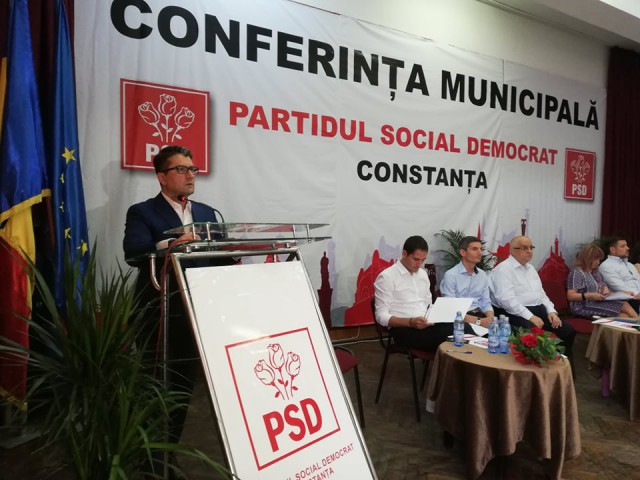 Alegeri la PSD Constanţa. Făgădău, unic candidat la șefia Organizaţiei Municipale, mesaj pentru colegi: 'Zâmbiţi-le oamenilor'