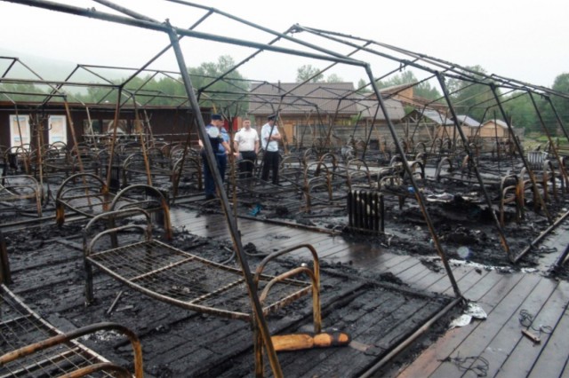 Rusia: Patru copii morţi într-un incendiu într-o tabără de vară