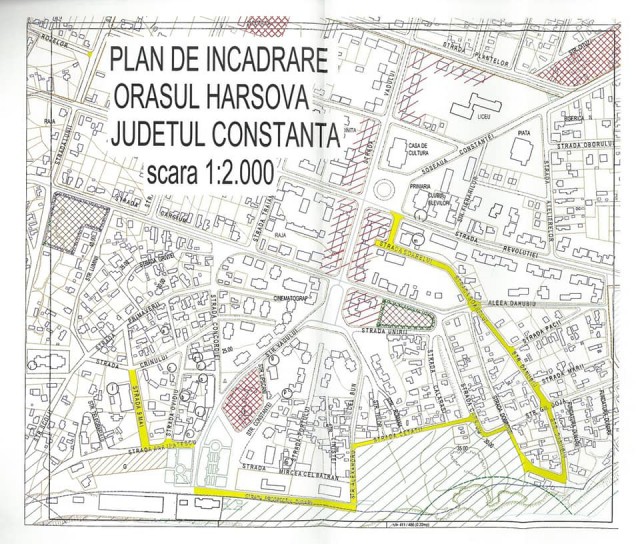 Străzile care fac legătura între Şcoala Veche, Cetatea Carsium şi centrul Hârşovei, REABILITATE!