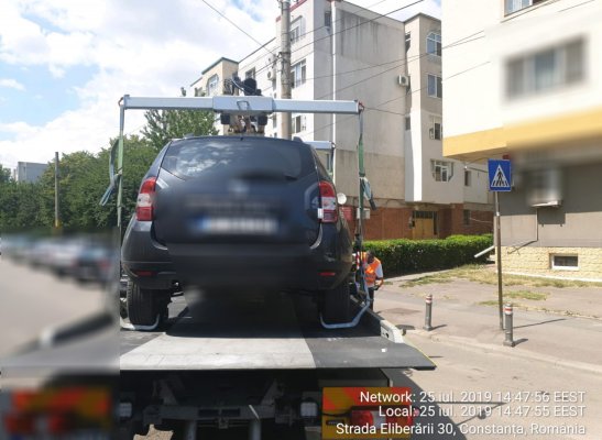 Amenzi usturătoare pentru mașinile parcate neregulamentar!