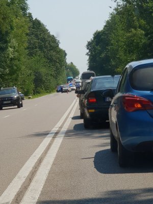 Accident la intrare în Valu lui Traian
