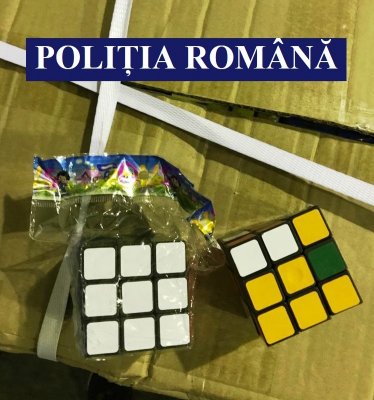 Container sosit din China, verificat de polițiști