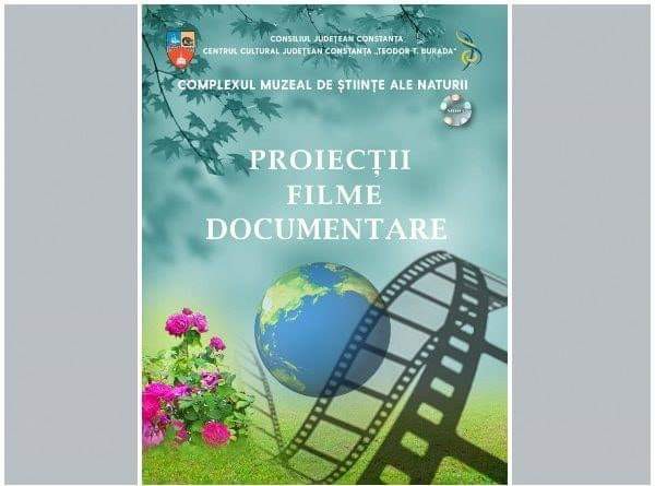 Proiecții de filme documentare la Complexul Muzeal de Științe ale Naturii