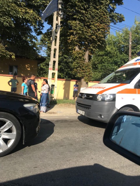 Gravidă lovită de un autoturism, la Mihail Kogălniceanu!