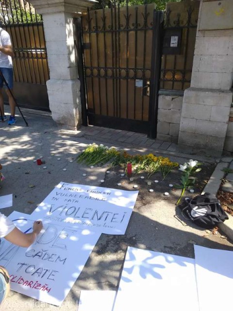 Republica Moldova: Manifestaţii de solidaritate la Chişinău cu victimele tragediei de la Caracal