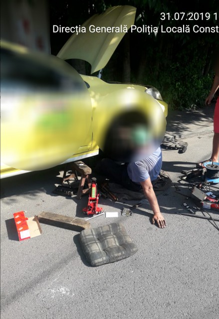Mai multe zone și bulevarde din Constanța, verificate de polițiștii locali: au fost legitimate persoane!