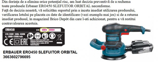 Bricostore retrage de la vânzare un produs ce pune în pericol viața consumatorului