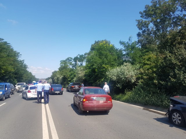 Carambol pe DN39, la Eforie