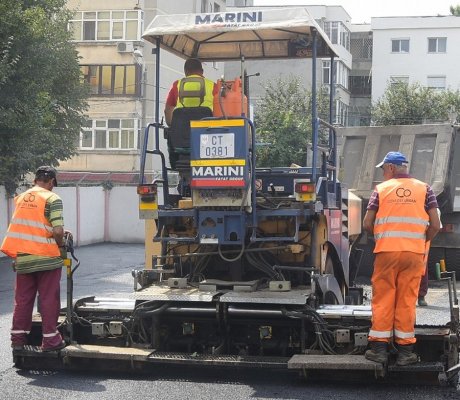 Primăria Constanța continuă lucrările de reabilitare a trotuarelor și a carosabilului