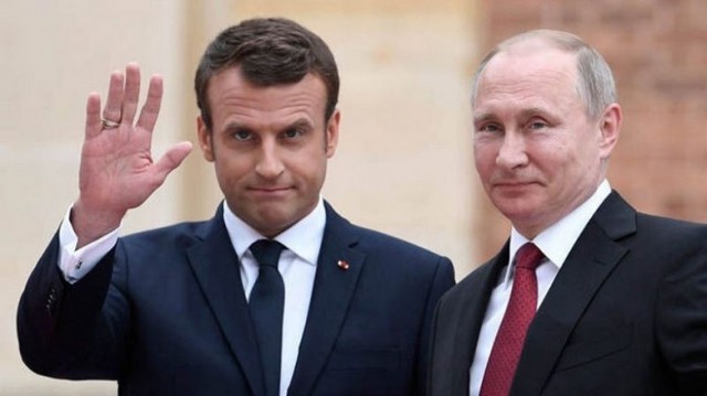 Emmanuel Macron îl va primi pe Vladimir Putin, la 19 august, la reşedinţa de la Brégançon