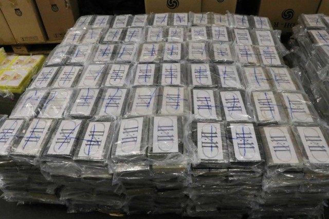 Captură record de cocaină în Germania: 4,5 tone, cu o valoare estimată la aproape 1 miliard de euro