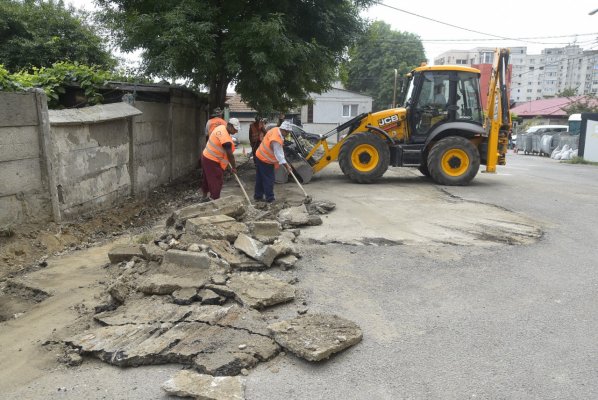 Lucrări în Constanța: se repară bordurile și se asfaltează străzile!