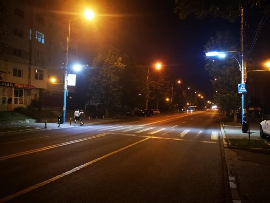 Primăria Municipiului Constanța îmbunătățeste sistemul de iluminat la trecerile de pietoni