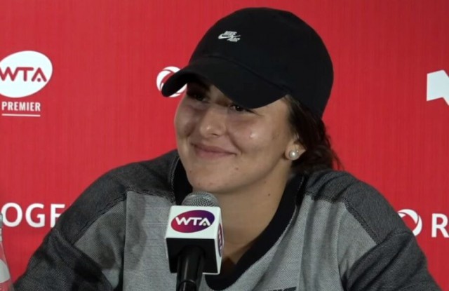 Bianca Andreescu, discurs în română după victoria cu Bouchard: „Chiar simt toată iubirea din România”
