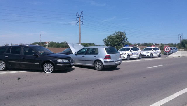 Accident rutier în apropiere de Valu lui Traian
