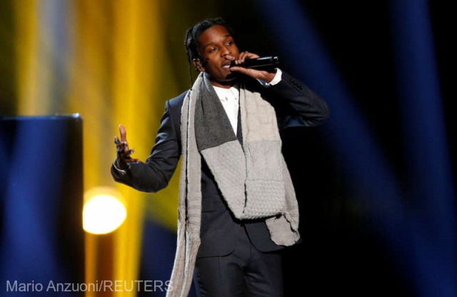 Rapperul A$AP Rocky, condamnat la închisoare cu suspendare pentru violenţe
