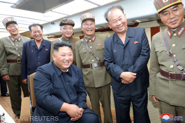Coreea de Nord: Liderul Kim Jong Un a supravegheat cea mai recentă lansare de rachete