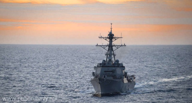 În plin conflict comercial chino-american, o navă militară a SUA navighează prin Marea Chinei de Sud